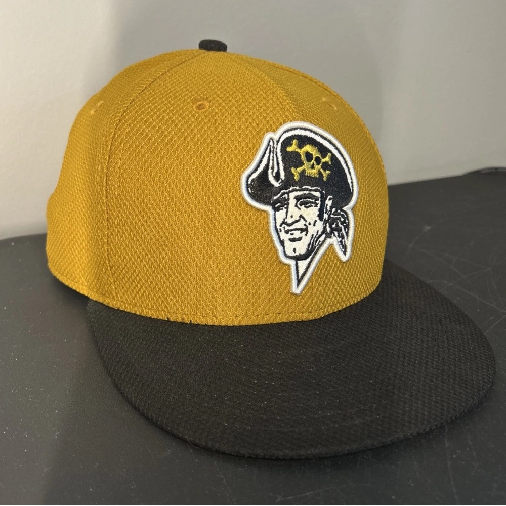 New Era 59Fifty MLB Pittsburgh Pirates Dark Gold Diamond Era Fitted Cap 7 1/8